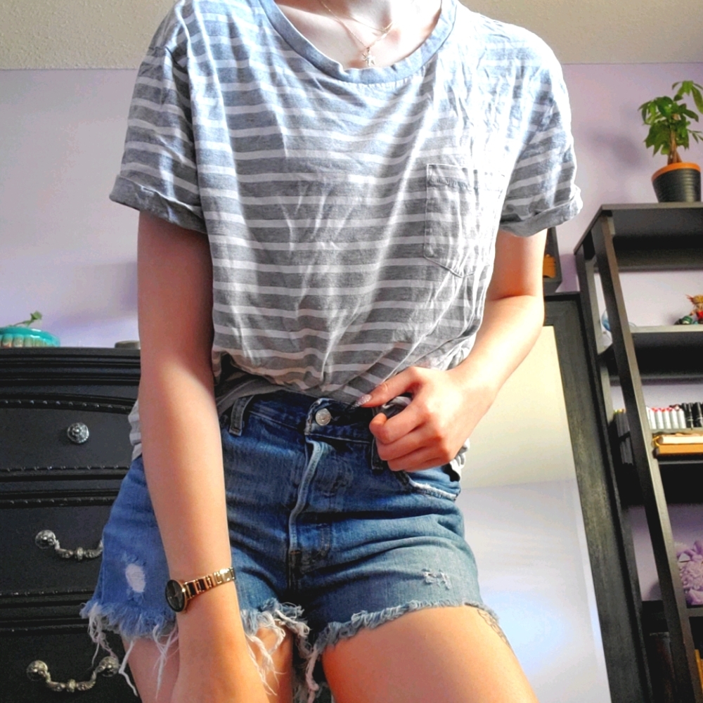 Striped T shirt